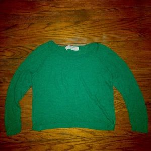 Knitted Vintage Crop Sweater